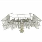 Carro superior lavavajillas Whirlpool